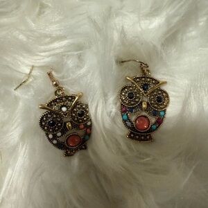 New in package Bohiem Vintage Owl Earrings ♥️